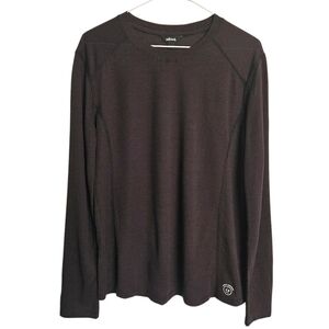 Allbirds Natural Black Natural Run Long Sleeve T-shirt Size XL